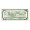 BC-37b-i 1954 Canada $1 Beattie-Rasminsky, E/P, UNC