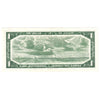 BC-37b-i 1954 Canada $1 Beattie-Rasminsky, E/Z, Almost Uncirculated (AU50)