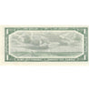 BC-37b-i 1954 Canada $1 Beattie-Rasminsky, G/F, Uncirculated (MS60)