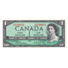 BC-37b-i 1954 Canada $1 Beattie-Rasminsky, I/Z, AU-UNC (AU55)