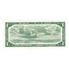BC-37b-i 1954 Canada $1 Beattie-Rasminsky, I/Z, AU-UNC (AU55)
