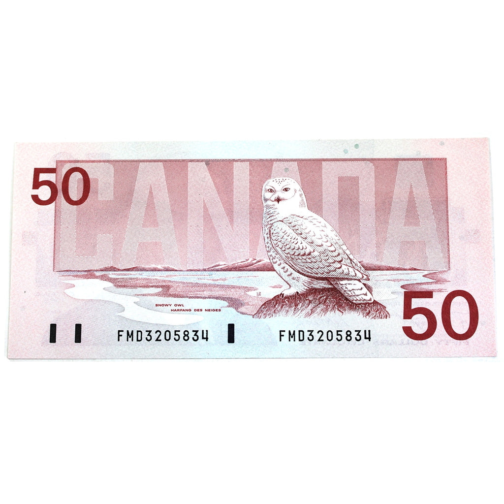 BC-59d 1988 Canada $50 Knight-Dodge, FMD, Circ