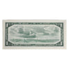 BC-37b-i 1954 Canada $1 Beattie-Rasminsky, O/M, Choice Uncirculated (CUNC63)