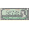 BC-37b-i 1954 Canada $1 Beattie-Rasminsky, O/P, UNC