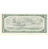 BC-37b-i 1954 Canada $1 Beattie-Rasminsky, O/P, UNC