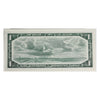 BC-37b-i 1954 Canada $1 Beattie-Rasminsky, P/Z, AU-UNC (AU55)