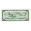 BC-37b-i 1954 Canada $1 Beattie-Rasminsky, R/Z, AU-UNC (AU55)