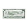 BC-37b-i 1954 Canada $1 Beattie-Rasminsky, S/M, Uncirculated (MS60)