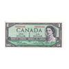 BC-37b-i 1954 Canada $1 Beattie-Rasminsky, S/P, CUNC