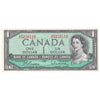 BC-37b-i 1954 Canada $1 Beattie-Rasminsky, S/Z, CUNC