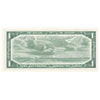 BC-37b-i 1954 Canada $1 Beattie-Rasminsky, U/Z, Uncirculated (MS60)