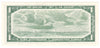 BC-37b-i 1954 Canada $1 Beattie-Rasminsky, V/Z, Uncirculated (MS60)