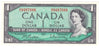 BC-37b-i 1954 Canada $1 Beattie-Rasminsky, W/Z, Choice Uncirculated (CUNC63)