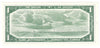BC-37b-i 1954 Canada $1 Beattie-Rasminsky, W/Z, Choice Uncirculated (CUNC63)