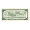 BC-37b-i 1954 Canada $1 Beattie-Rasminsky, Y/P, Almost Uncirculated (AU50)