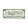 BC-37b-i 1954 Canada $1 Beattie-Rasminsky, Z/P, Uncirculated (MS60)