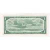 BC-37b-i 1954 Canada $1 Beattie-Rasminsky, Z/Z, Choice Uncirculated (CUNC63)