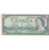 BC-37c 1954 Canada $1 Bouey-Rasminsky, I/F, Uncirculated (MS60)