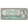 BC-37c 1954 Canada $1 Bouey-Rasminsky, J/F, Choice Uncirculated (CUNC63)