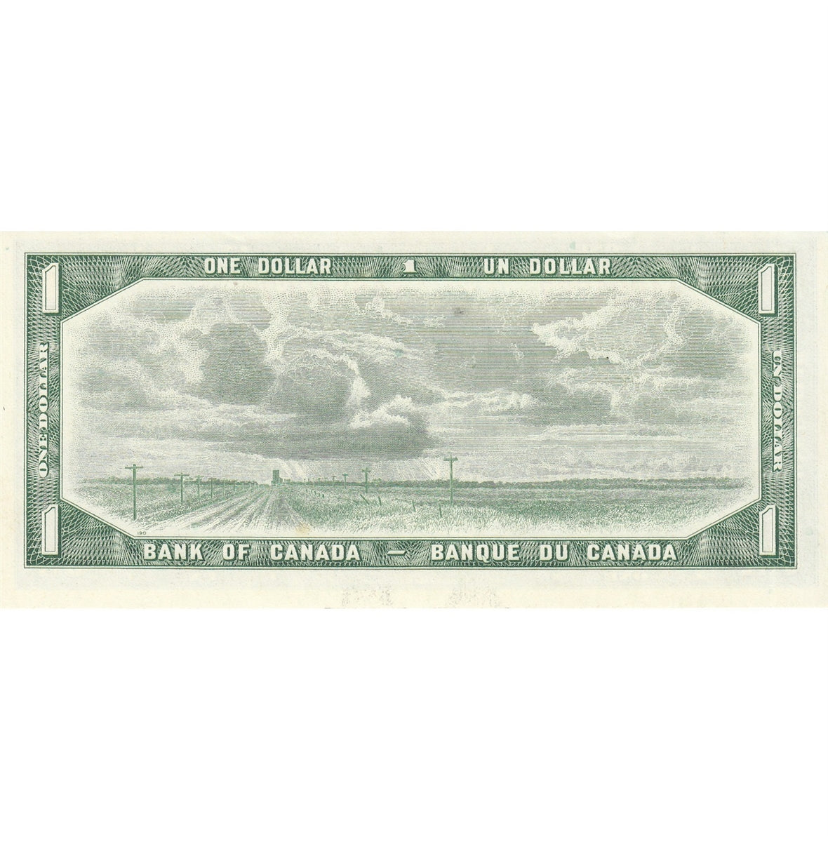 BC-37c 1954 Canada $1 Bouey-Rasminsky, J/F, Uncirculated (MS60)