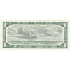 BC-37c 1954 Canada $1 Bouey-Rasminsky, L/F, AU-UNC (AU55)