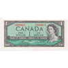 BC-37c 1954 Canada $1 Bouey-Rasminsky, S/F, Choice Uncirculated (CUNC63)