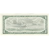 BC-37c 1954 Canada $1 Bouey-Rasminsky, T/F, AU-UNC (AU55)