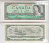 BC-37cA 1954 Canada $1 Bouey-Rasminsky, *C/F, AU-UNC (AU55)