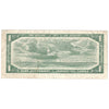 BC-37cA 1954 Canada $1 Bouey-Rasminsky, *C/F, F
