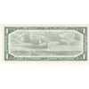 BC-37d 1954 Canada $1 Lawson-Bouey, B/I, UNC