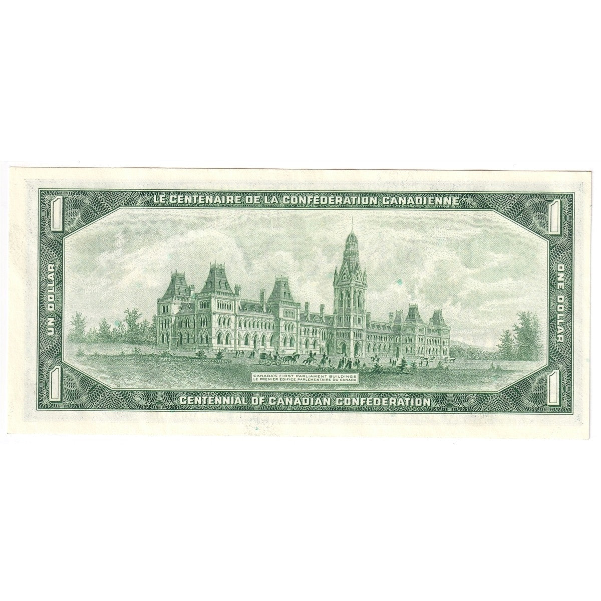 BC-45b-i 1967 Canada $1 Beattie-Rasminsky, K/P, Choice Uncirculated (CUNC63)