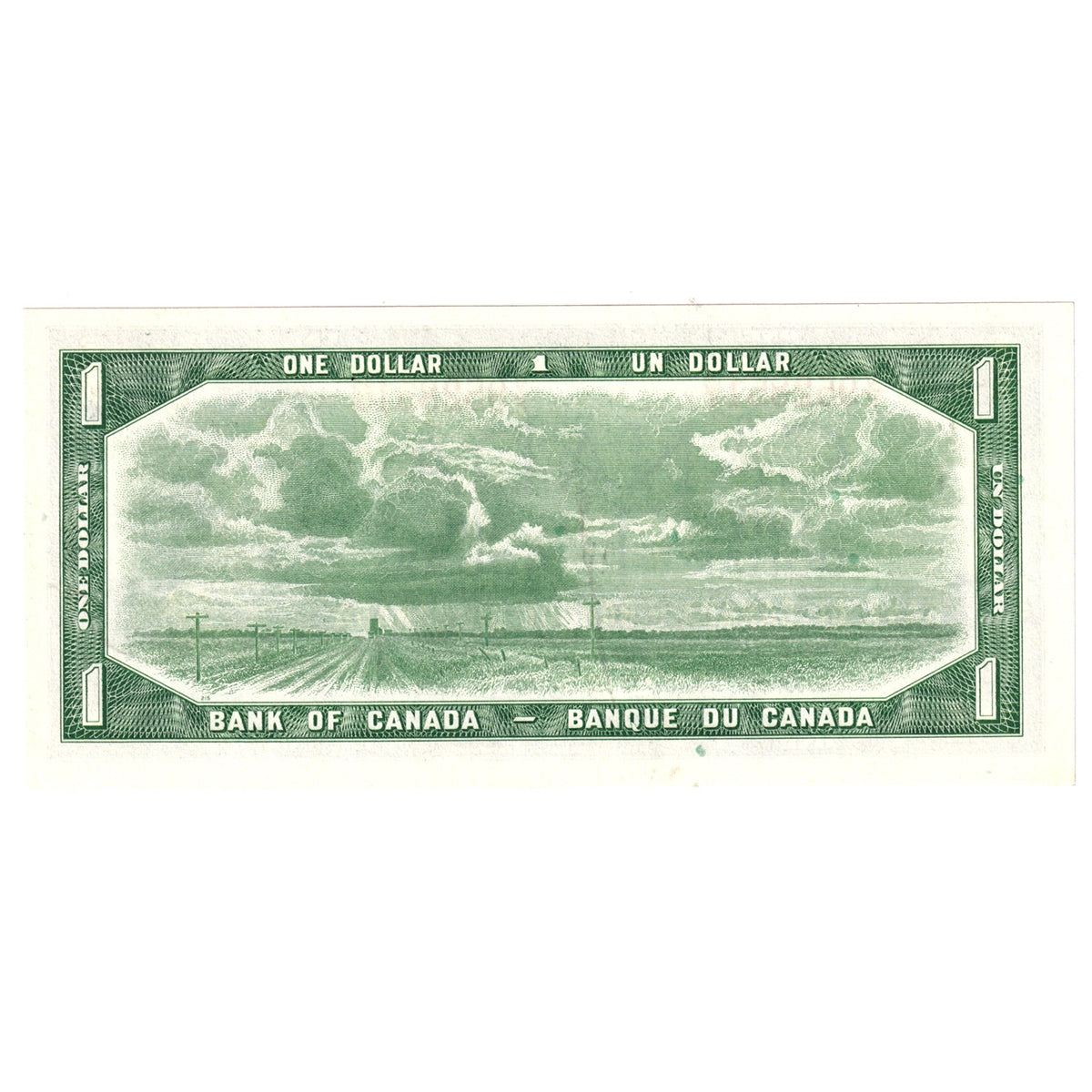 BC-37d 1954 Canada $1 Lawson-Bouey, V/F, Uncirculated (MS60)