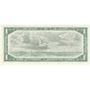 BC-37d 1954 Canada $1 Lawson-Bouey, W/F, AU-UNC