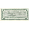 BC-37d 1954 Canada $1 Lawson-Bouey, X/F, AU