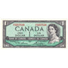 BC-37d 1954 Canada $1 Lawson-Bouey, Y/F, AU