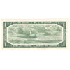 BC-37d 1954 Canada $1 Lawson-Bouey, Z/F, AU-UNC