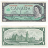 BC-45b 1967 Canada $1 Beattie-Rasminsky, M/O, AU-UNC