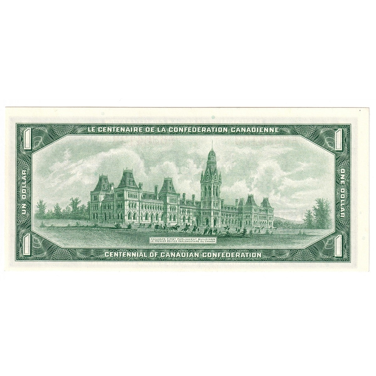 BC-45b 1967 Canada $1 Beattie-Rasminsky, M/O, CUNC