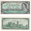 BC-45b 1967 Canada $1 Beattie-Rasminsky, M/O, UNC