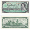 BC-45b 1967 Canada $1 Beattie-Rasminsky, O/O, Choice Uncirculated (CUNC63)