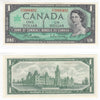 BC-45b 1967 Canada $1 Beattie-Rasminsky, R/O, UNC