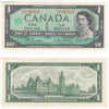 BC-45b 1967 Canada $1 Beattie-Rasminsky, S/O, AU-UNC