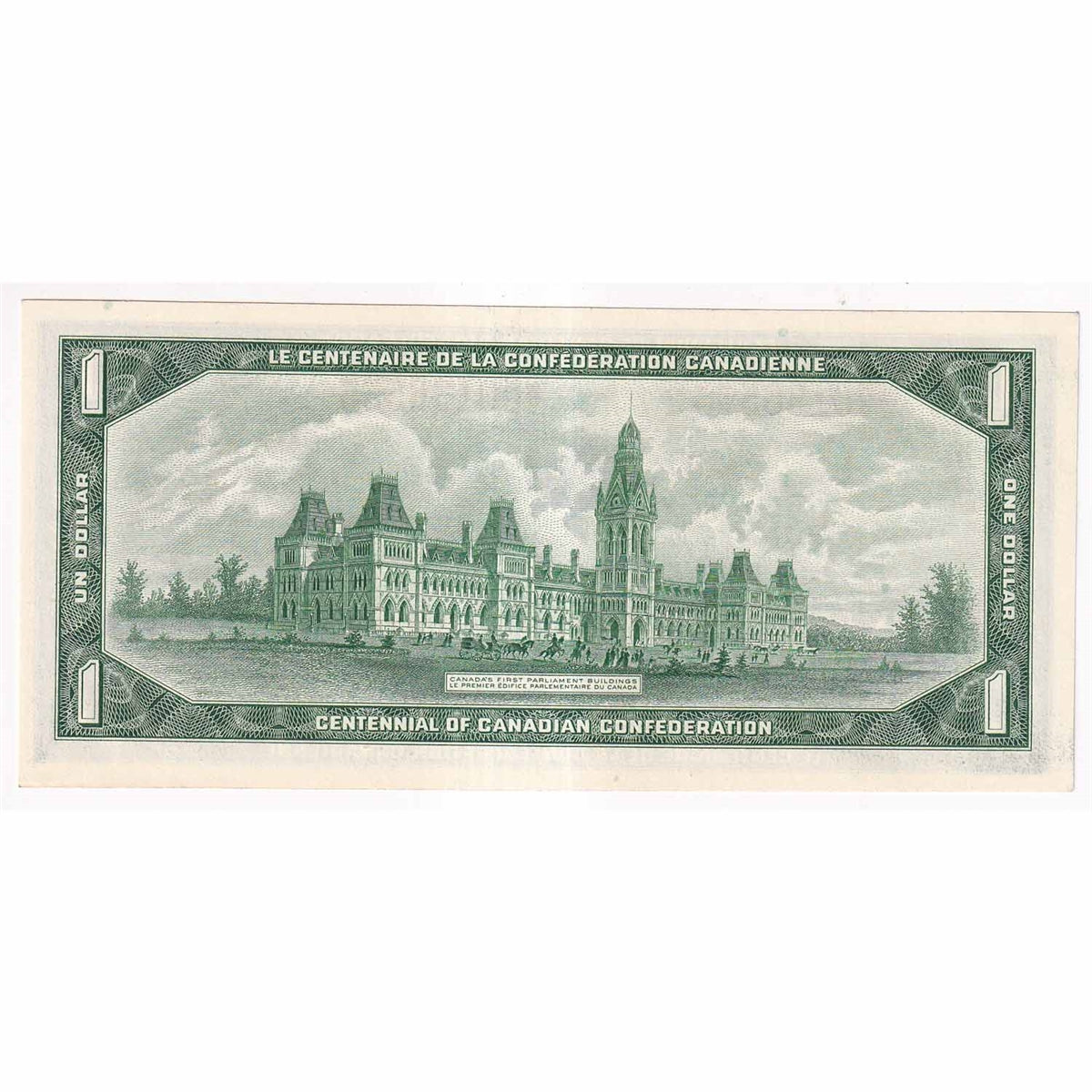 BC-45bA 1967 Canada $1 Beattie-Rasminsky, *N/O, Choice Uncirculated (CUNC63)