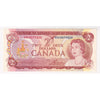 BC-47a-i 1974 Canada $2 Lawson-Bouey, ABE, Almost Uncirculated (AU50)
