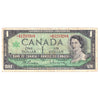 BC-45bA-i 1967 Canada $1 Beattie-Rasminsky, *B/M, Fine (F12)