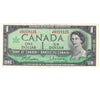 BC-45b-i 1967 Canada $1 Beattie-Rasminsky, J/P, EF
