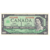BC-45b-i 1967 Canada $1 Beattie-Rasminsky, K/P, UNC
