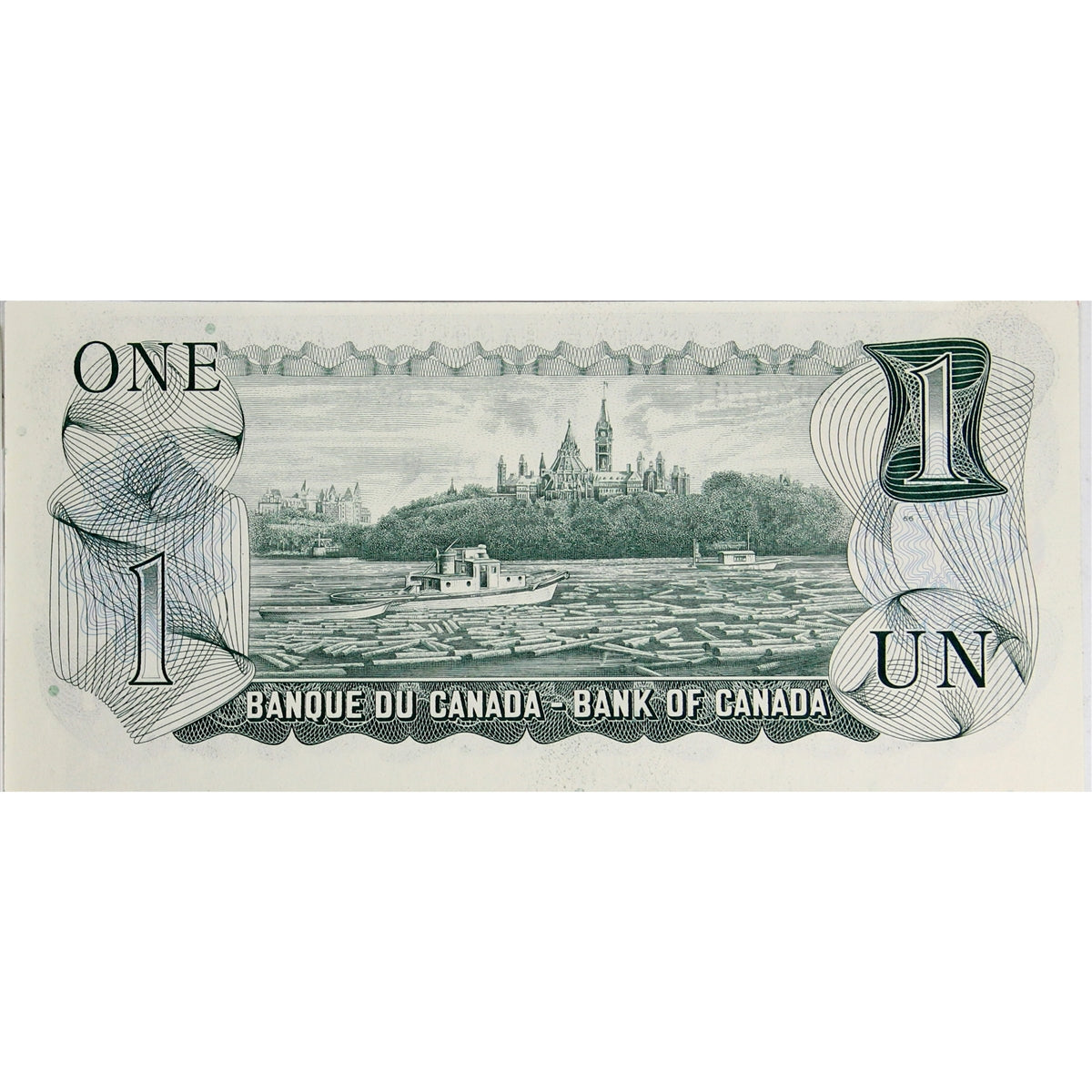BC-46a 1973 Canada $1 Lawson-Bouey, AC, Choice Uncirculated (CUNC63)