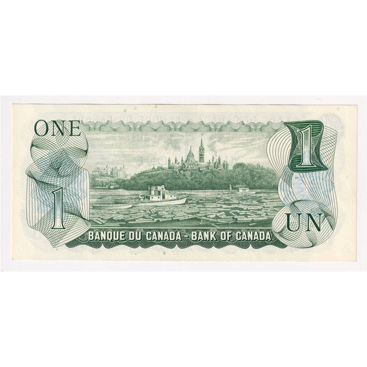 BC-46a 1973 Canada $1 Lawson-Bouey, AD, Uncirculated (MS60)