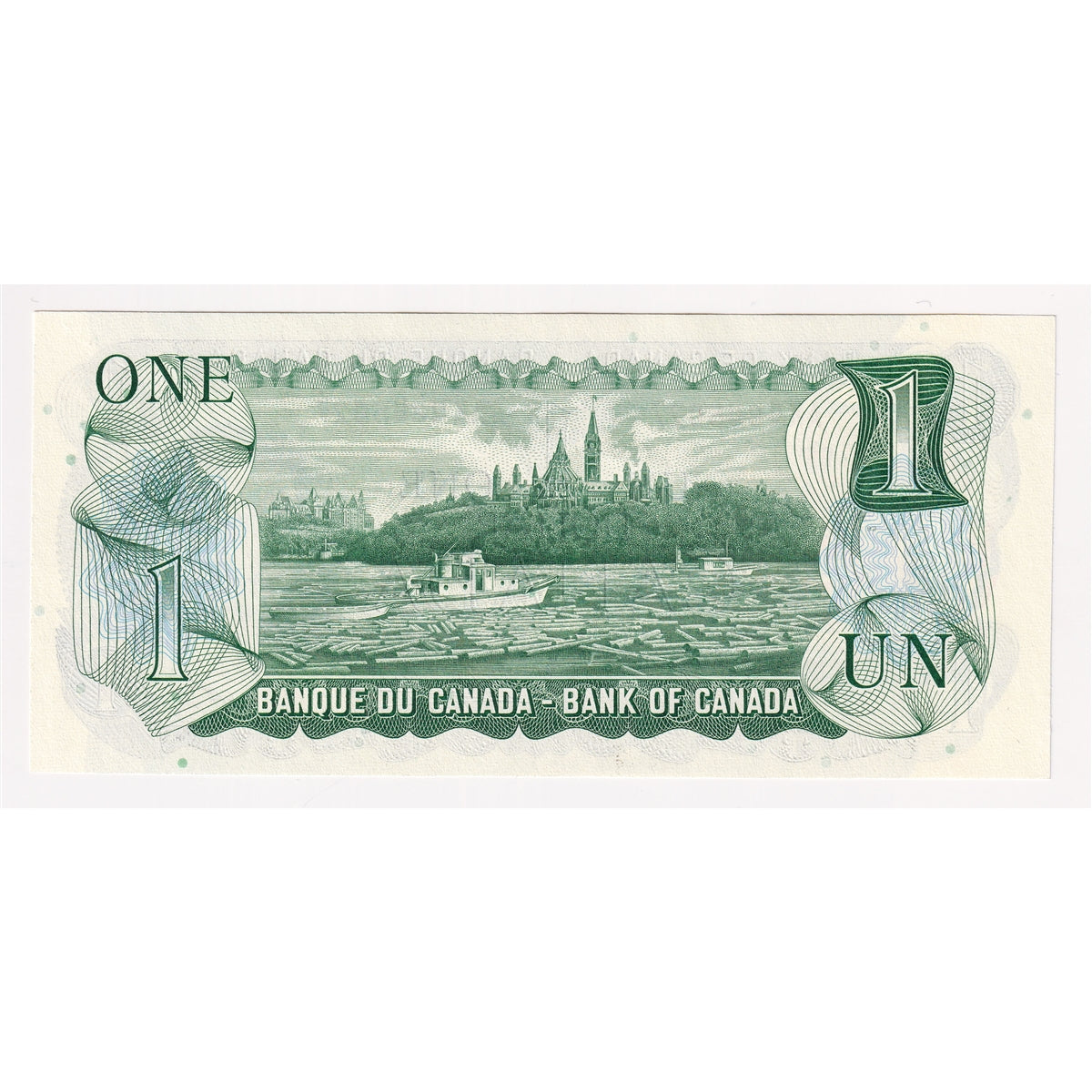 BC-46a 1973 Canada $1 Lawson-Bouey, AK, Uncirculated (MS60)